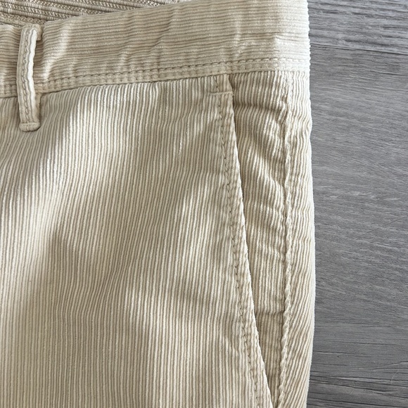 Mens eggshell corduroy cotton pants. size 38. - Picture 3 of 4